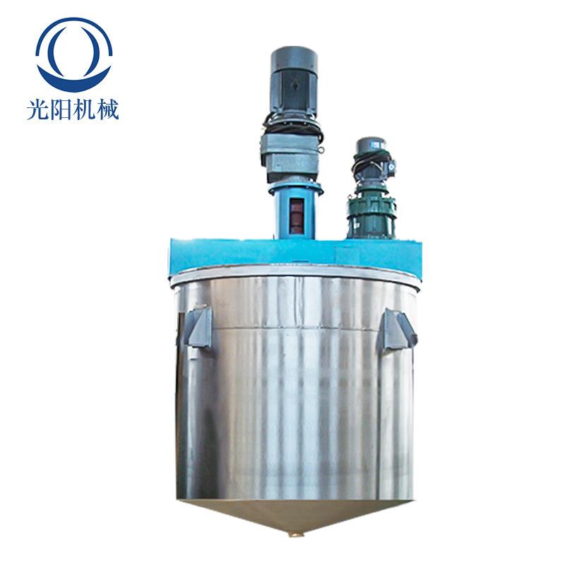 专业设计立式真石漆搅拌机不锈钢真石漆搅拌机罐真石漆加热搅拌罐
