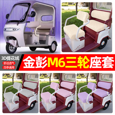 适用【金彭M6】三轮车座套