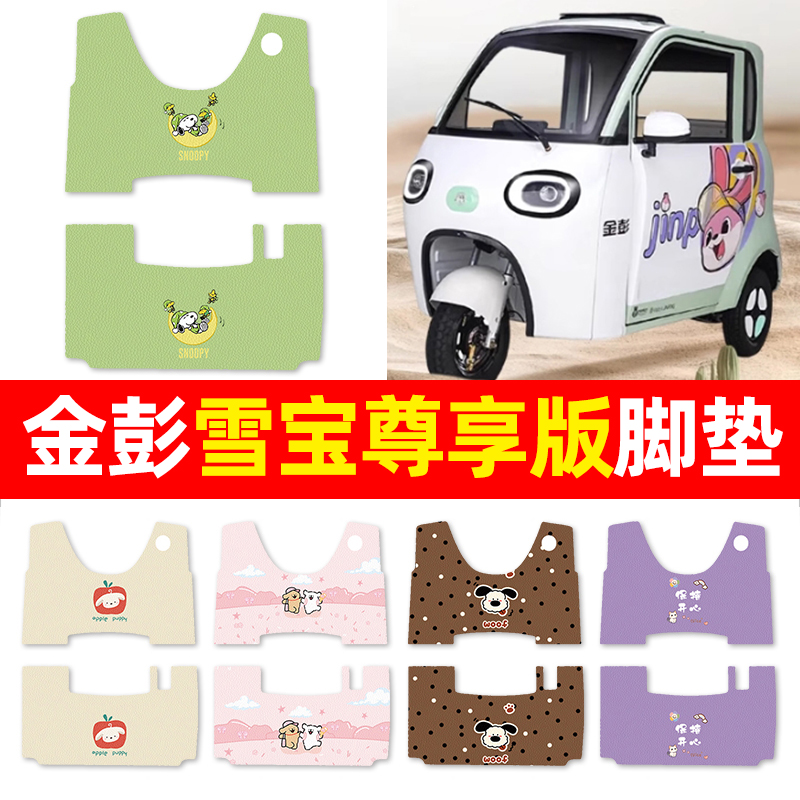 【适用金彭雪宝专用】三轮车脚垫