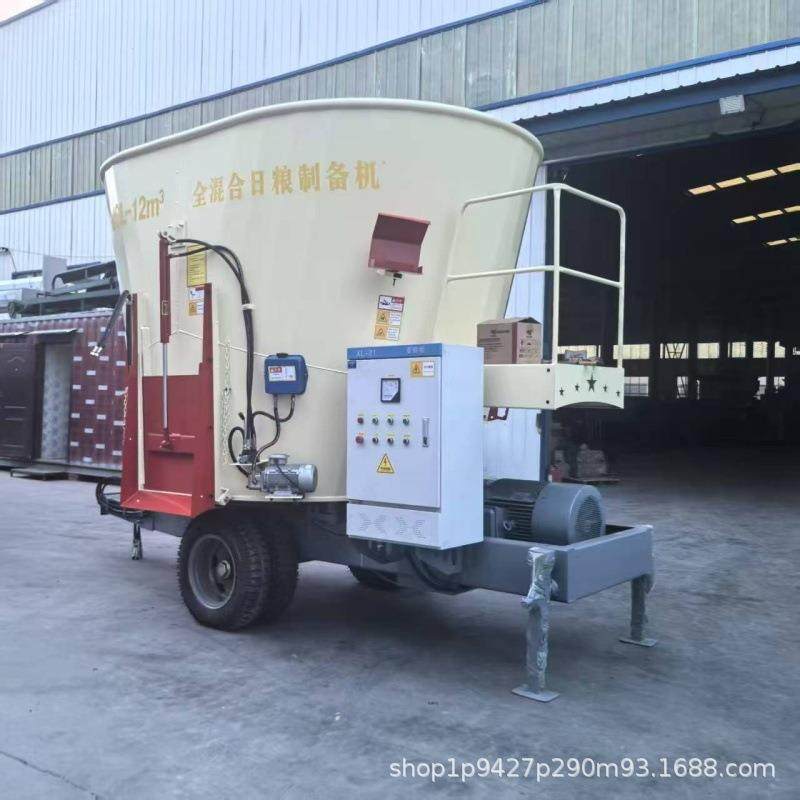 立式TMR饲料搅拌机粉碎揉丝混合搅拌机5-12立方青储饲料搅拌机,畜牧/养殖物资,特种养殖设备,淘宝优惠券,粉丝福利购,淘宝优惠卷