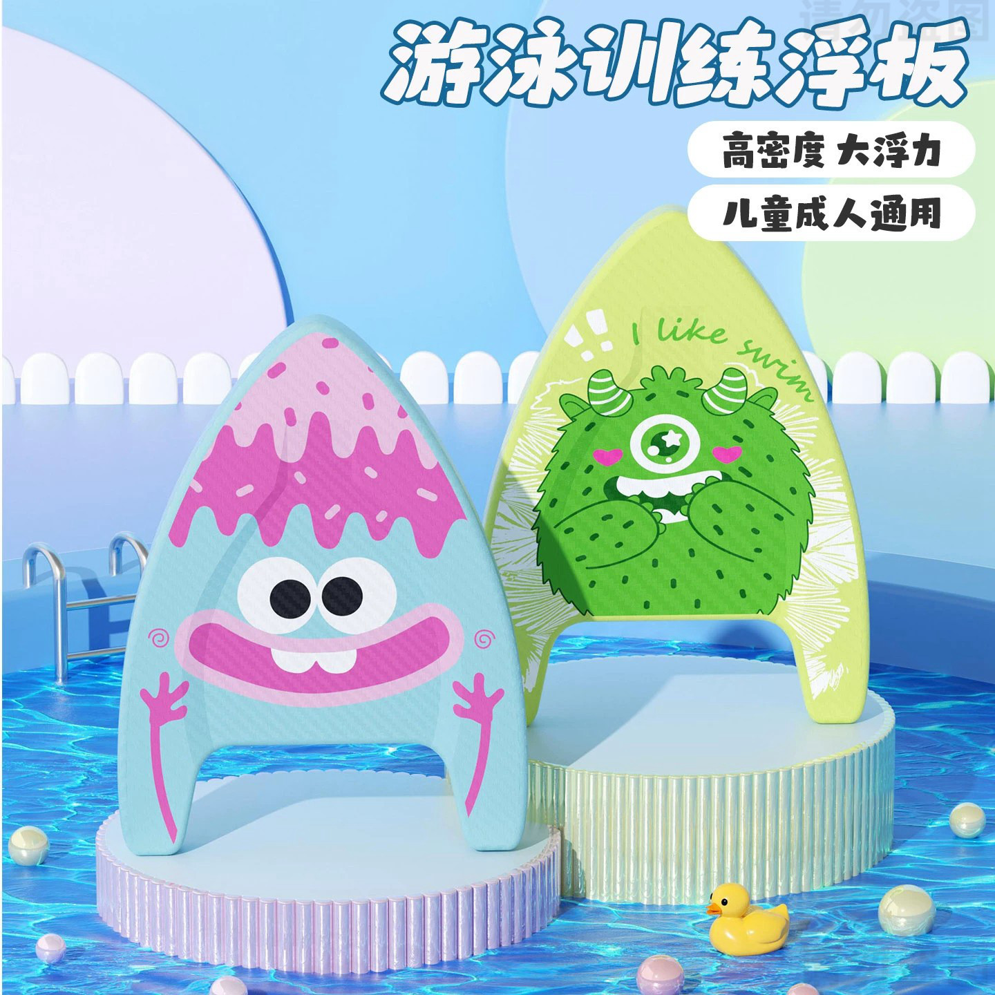 浮板儿童游泳馆专用初学者成人漂浮板训练打水板游泳辅助装备神器