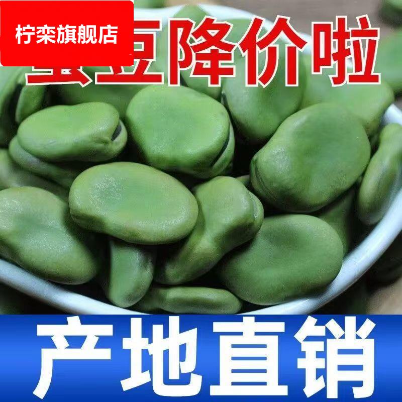 新生蚕豆干豆子农家绿皮罗汉豆胡豆青皮干货可发芽袋装非四川5斤