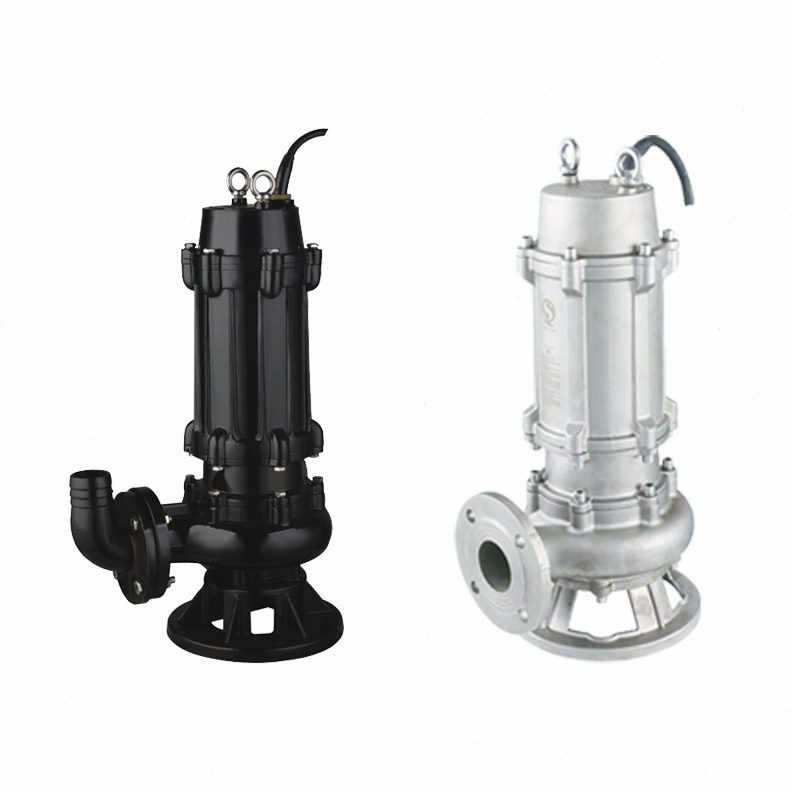 污水泵WQ移动式无堵塞潜水排污泵QW潜污泵潜水式足功率污水提升泵