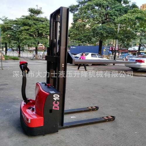 合力步行全电动堆高车1.5吨托盘堆垛车自动装卸车液压堆高机