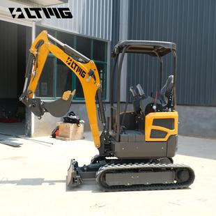小型挖掘机农业多功能全新全地形微型工程家用果园挖土25型微挖