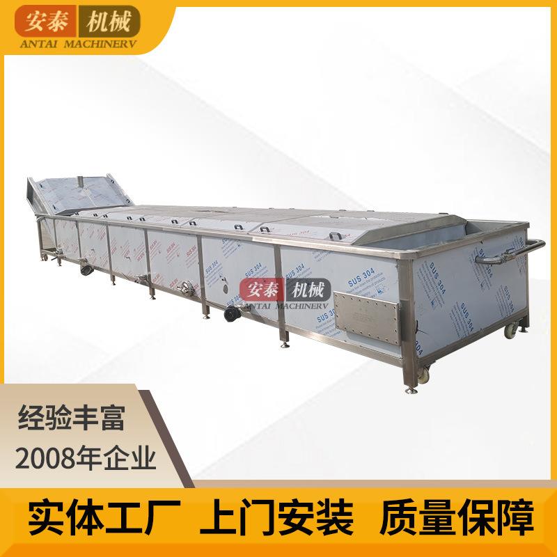 全自动淋喷式小型食品水浴巴氏杀菌机滚杠式酱菜果酱巴氏杀菌机