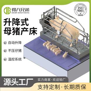仔猪高存活率工厂直供猪场升降产床母猪产床自动升降系统增产高效