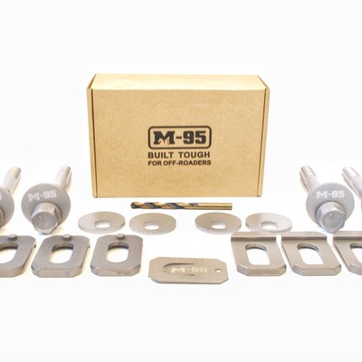 定150猛禽全系适用四轮定位加强螺丝M-95胎位垫片.防止吃F轮