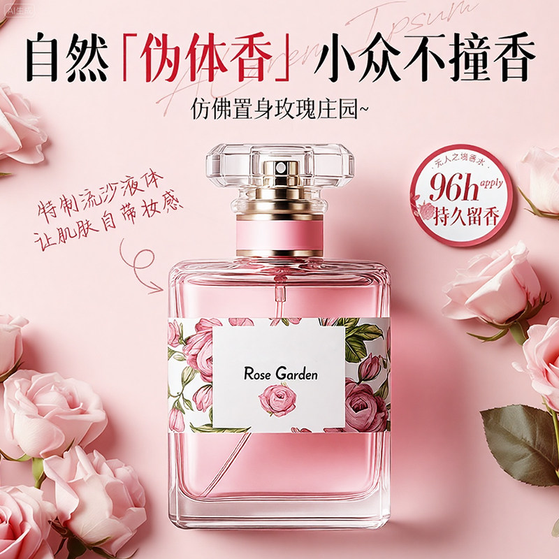 香水女士持久留香72小时淡香小样无人区玫瑰大牌正品官方旗舰店女