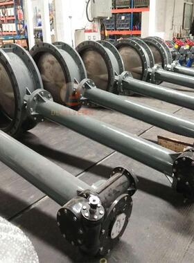 4-20mA信号控制电动法兰蝶阀D941X-10C泵房管道用电动蝶阀DN500