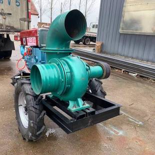 抽水泵 12寸大流量柴油混流泵8寸移动拖车款