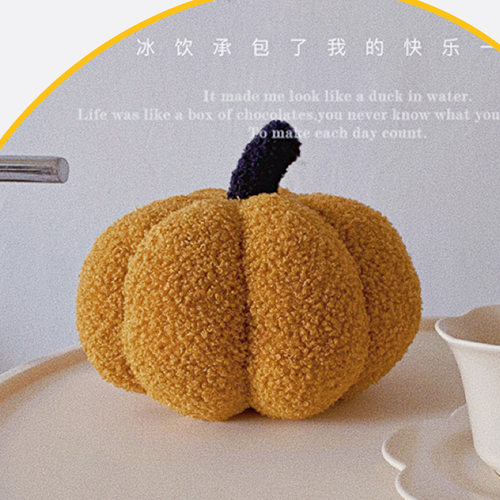 ins网红公仔毛绒玩具复古南瓜