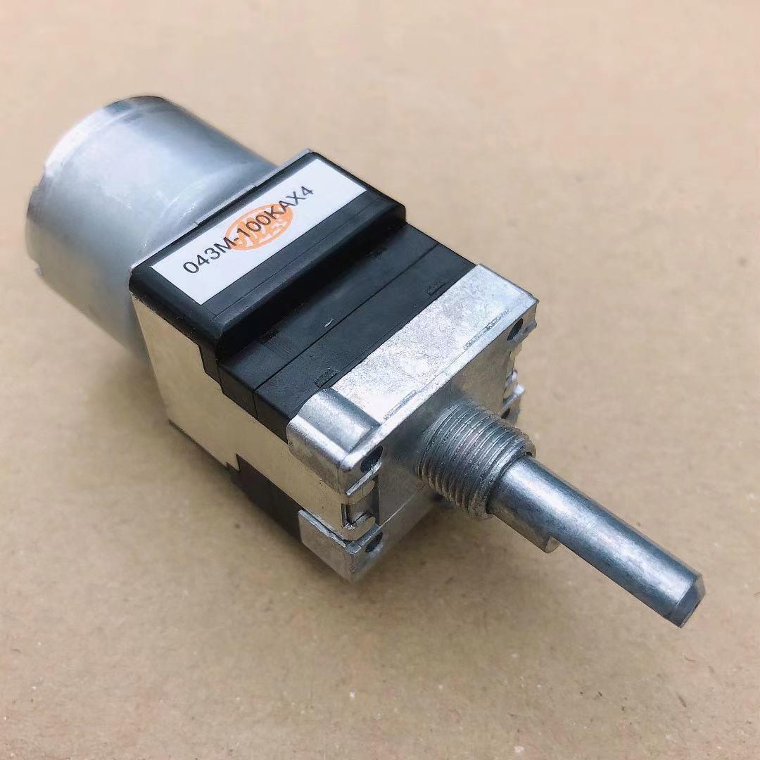 ALPS 老式功放机主音量电位器双排16针脚A100KX4 4联RK16814MGA0K