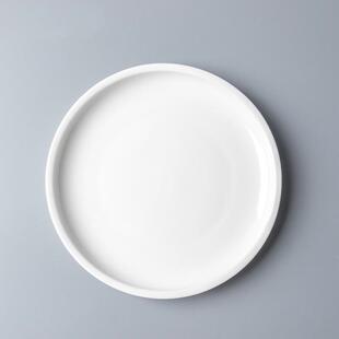 月子餐具餐盘西式 7寸陶瓷家用菜碟子果盘 创意浅平盘下午茶甜品盘
