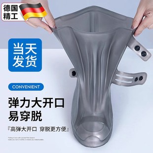 套男女防滑雨鞋 防水鞋 p套硅胶加厚耐磨下雨反复使用赶海成人防雨