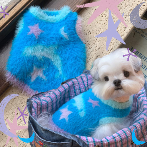 FULIPET海豚暖暖系列宠物服装西施犬马尔济斯比熊雪纳瑞