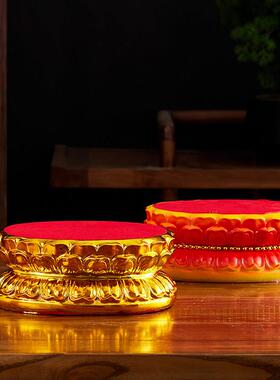 莲花底座佛像神像垫台观音底座佛具佛堂用品底座供座底托 托