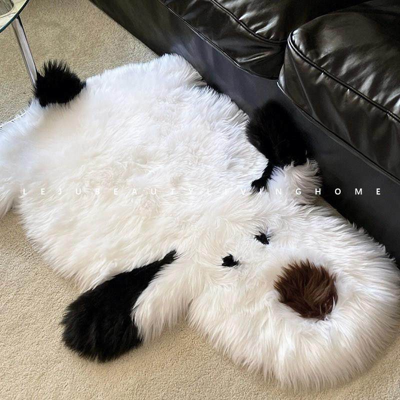 可爱狗狗客厅地毯沙发卧室儿童房床边毯茶几毯毛绒高级感羊毛地毯,居家布艺,地毯,淘宝优惠券,粉丝福利购,淘宝优惠卷