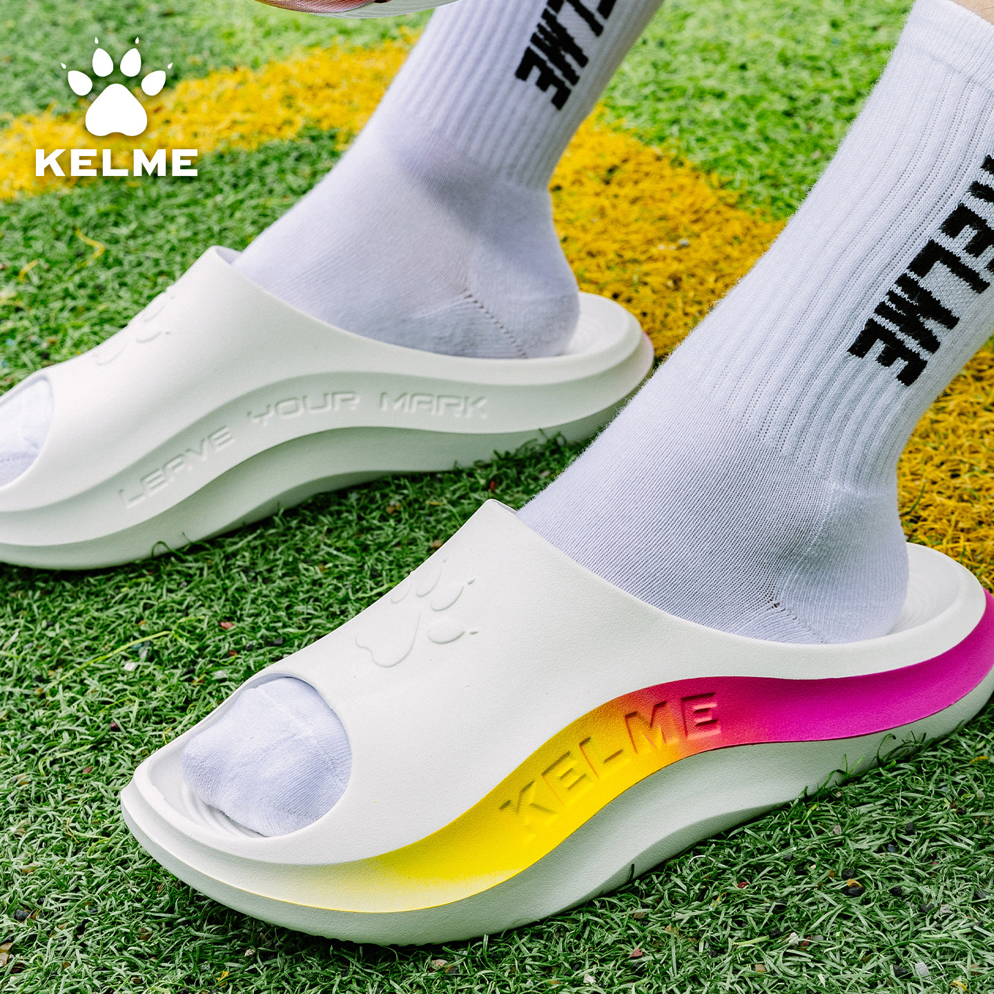 KELME卡尔美大爪子3.0运动拖鞋男夏休闲足球篮球凉拖女户外沙滩鞋