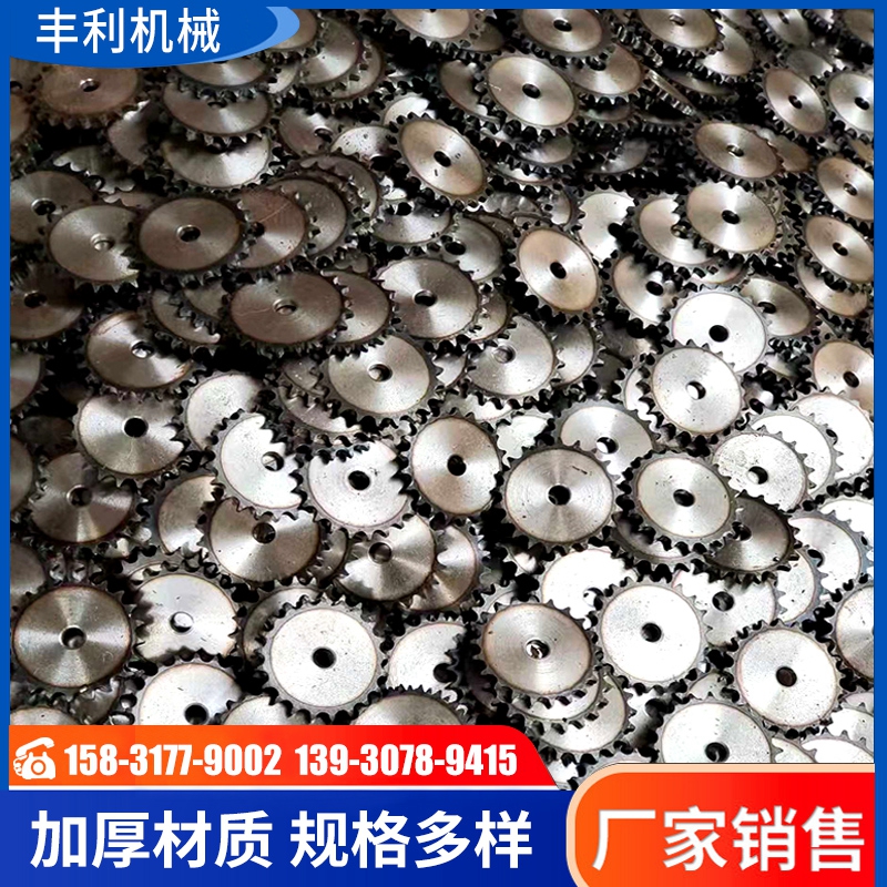 定做1寸16A45#单双排大链轮小链轮链条机械传动加工配件加工大全