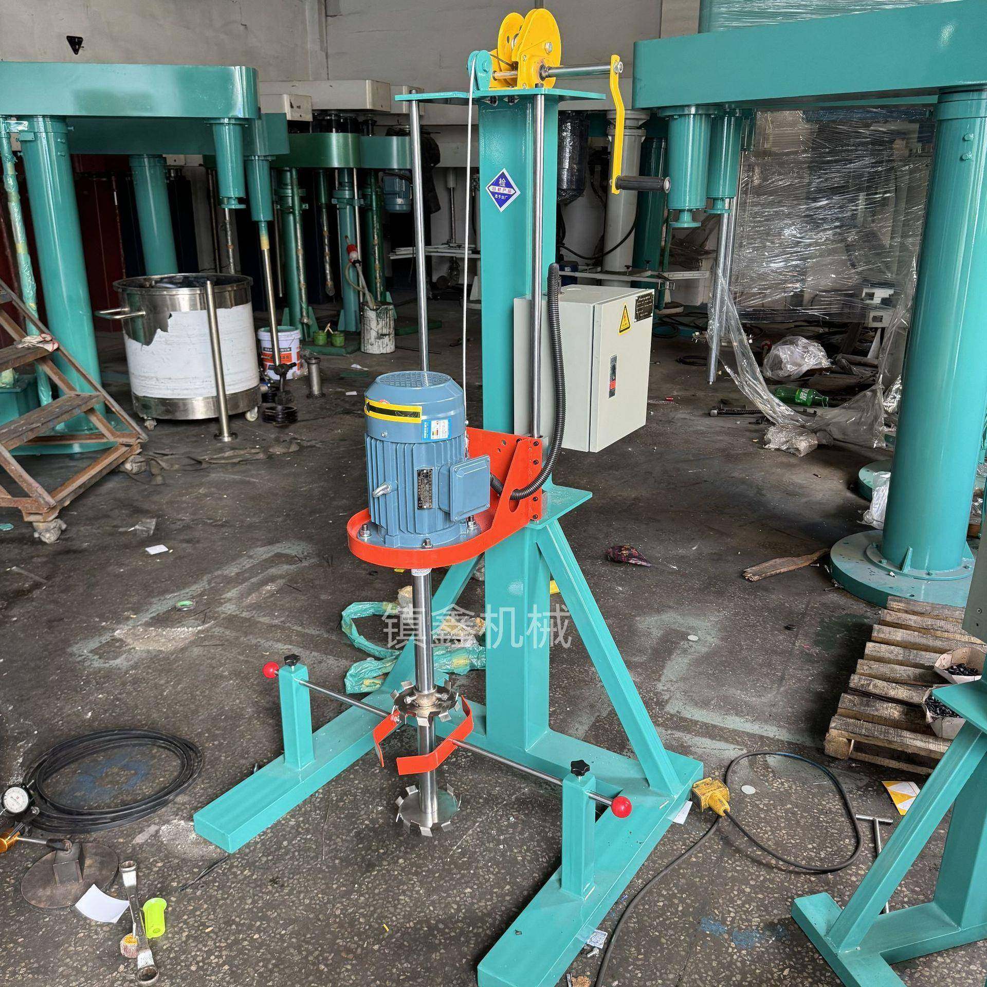 经济实用操作简便 涂料胶水分散机 螺旋桨叶搅拌机 高速调色机