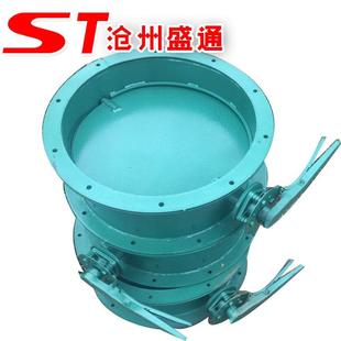 远程控制电动风门 手动风门 烟气管道 φ325蝶阀 扳手风门