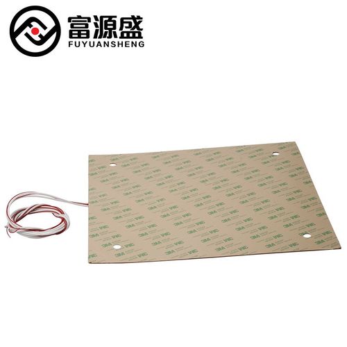 3D打印机配件 310*310mm 220V 750W硅橡胶热床  CR-10 硅胶加热垫