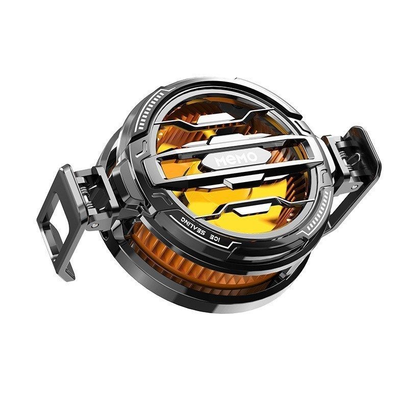 米墨MEMO结冰数显AI智能控温手机散热器半导体直播静音可磁吸背夹