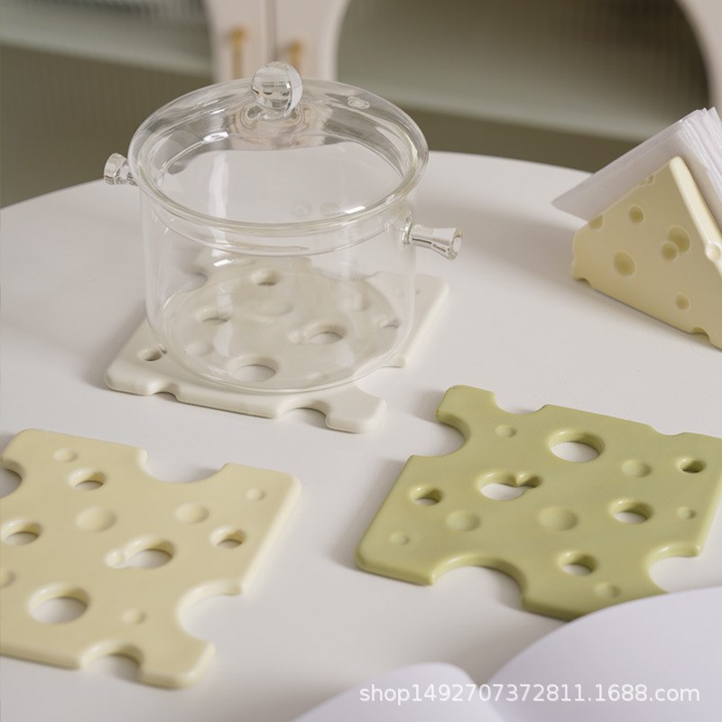 跨境奶酪锅垫陶瓷餐垫防水防烫隔热垫家用厨房砂锅煲垫碗垫