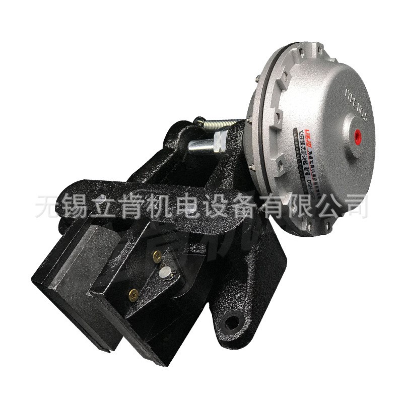 碟刹制动器卧式空压碟式DBH385大力矩钳盘气动刹车通气充气夹盘刹