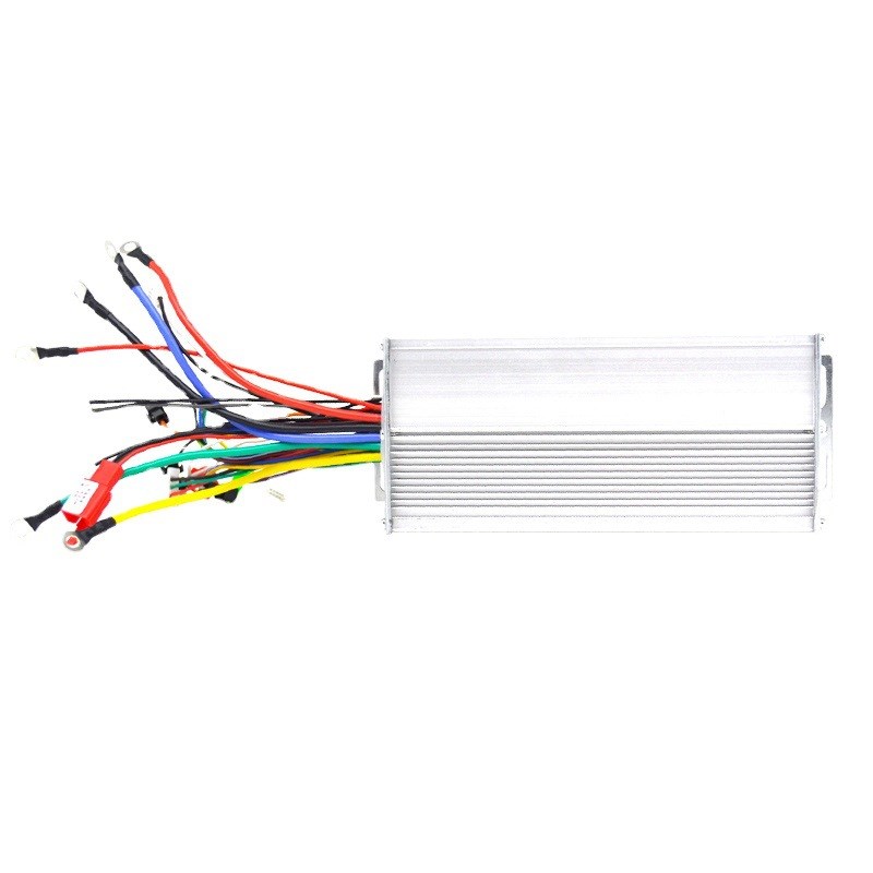 跨进电商直供电动车控制器36V48V350W无刷双模智能三轮两轮控制器