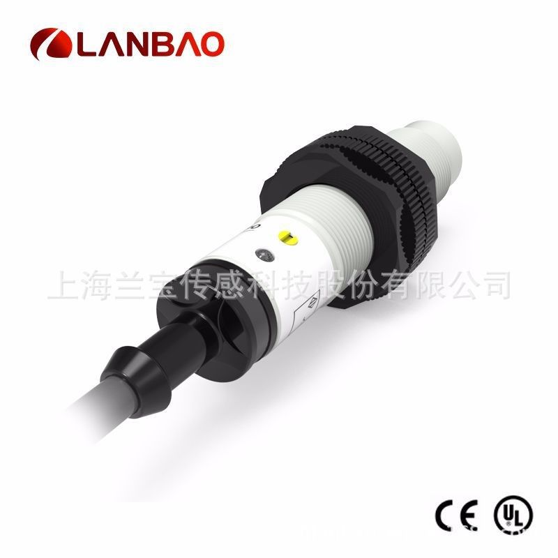 上海兰宝CR18SCN08DNO 传感器非埋入8mmNPN常开 电容式接近开关