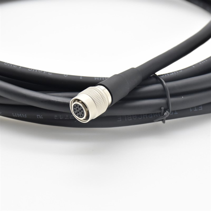 带线加工HRS广濑连接器HR10A-10P-12S带高柔线航空插头-现货