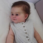 可爱宝宝 50厘米仿真女童娃娃toddler 跨境电商货源Maddie