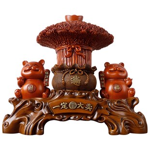 开业礼品一定大卖招财猫摆件创意店铺公司开业前台收银台招财摆件