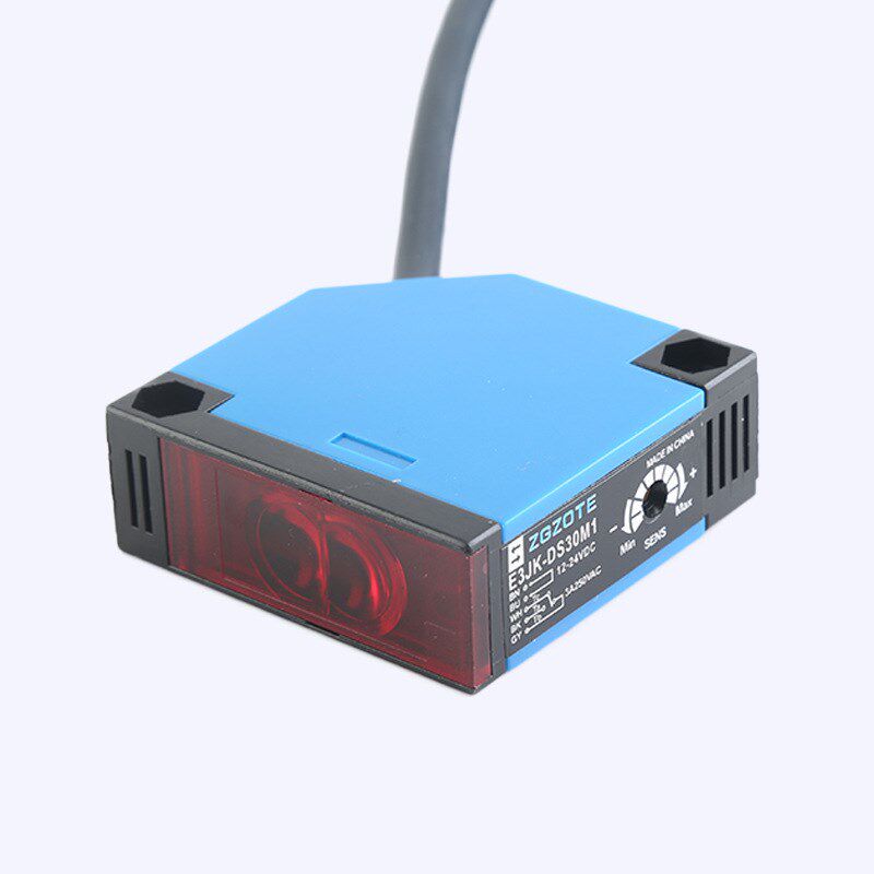 方形光电开关漫反射 E3JK-DS50M1直流五线继电器输出12V-24VDC传