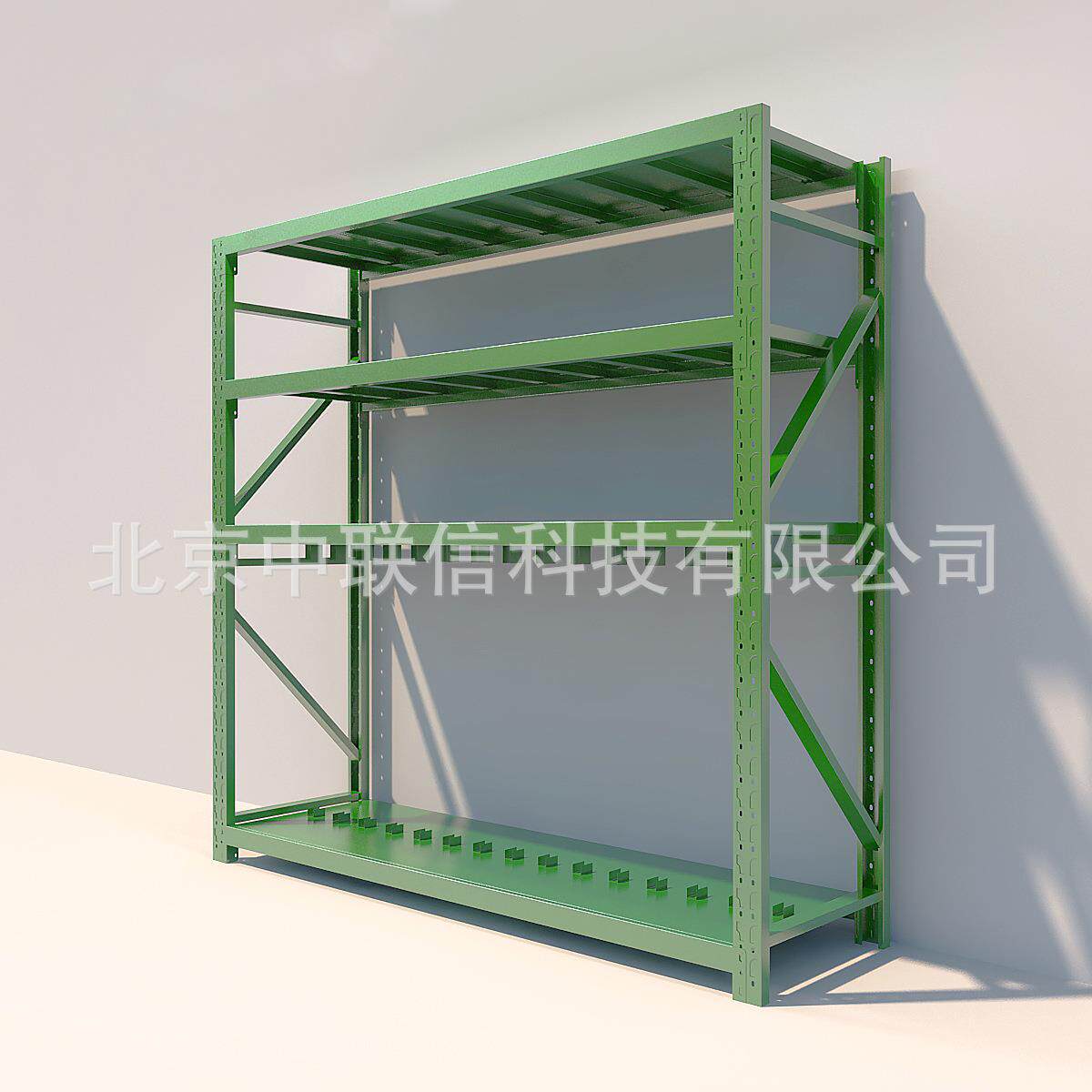 军绿色盾牌架铁楸架盾牌摆放架工具架物资架军绿色货架