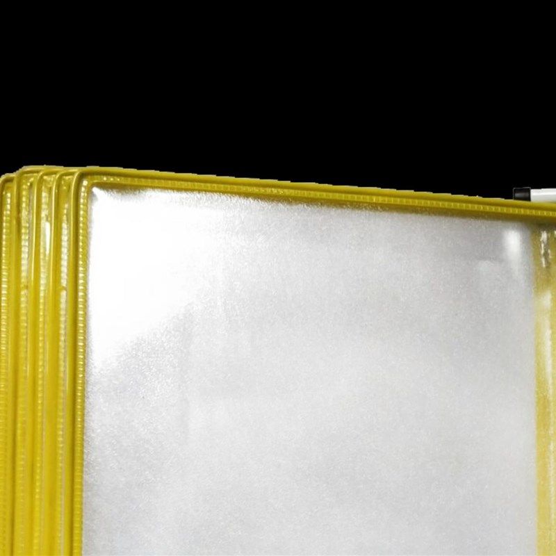 A4挂壁展示架文件架工式文件夹车间资料册壁挂式文件夹翻页文件架