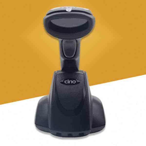 Cino台湾伟斯F680BT超市收银扫码机一维二维条码扫描器有线