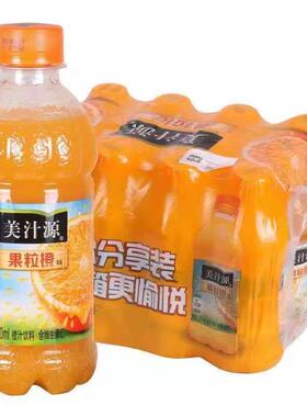 【新日期包邮】可口可乐美汁源果粒橙橙汁饮料300ml*6瓶12瓶装yb