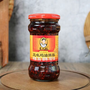 老干妈风味鸡油辣椒280g/瓶拌面拌饭下饭菜炒菜方便速食提味