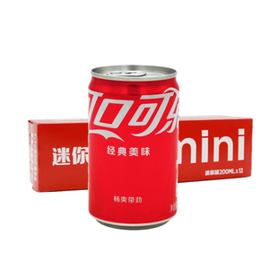 可口可乐迷你罐装200ml多口味组合雪碧芬达零度无糖碳酸饮料装