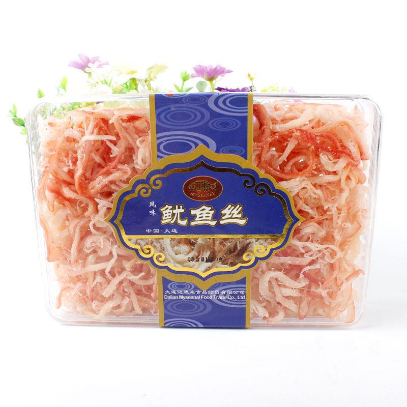 迈熙来烤鱿鱼丝220g即食海鲜零食手撕鱿鱼条海味小吃大连特产礼盒