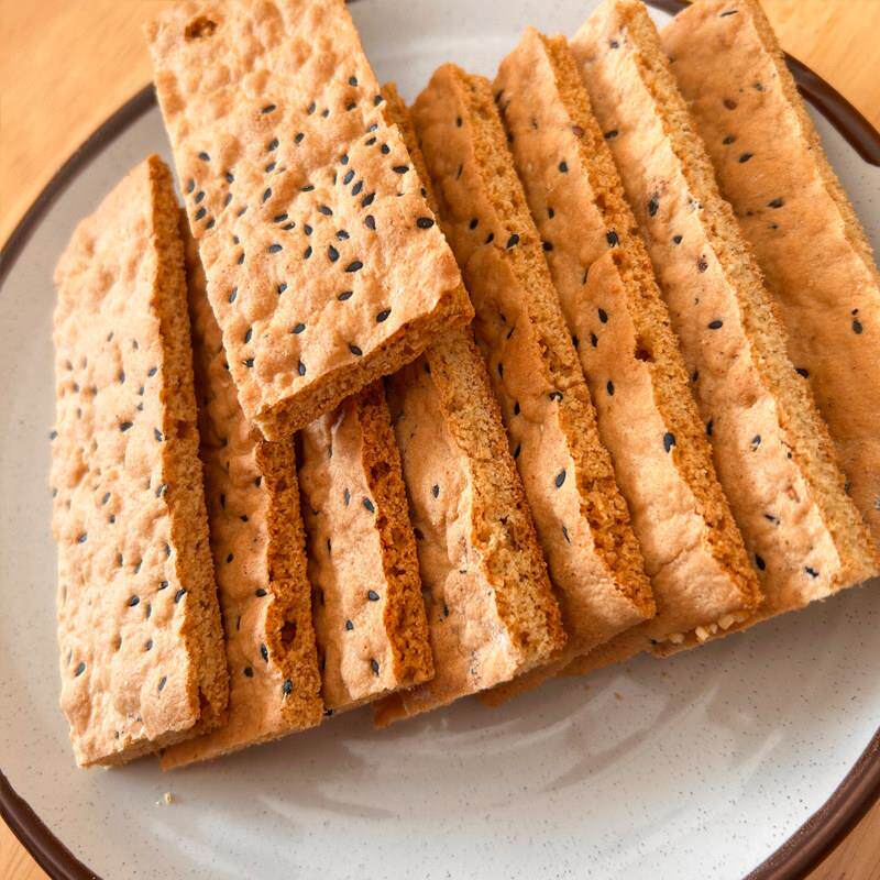 好物推荐安庆望江特产盐片传统手工老式饼干咸味盐味怀旧老味小饼