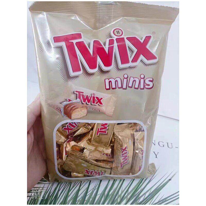 俄罗斯巧克力焦糖迷你twix184克袋装