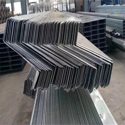 天销售 Z型钢厂房搭建用弯镀锌Z型冷津钢结构 建型3271筑锌层Z板