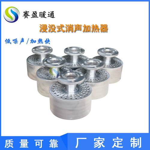 厂家供应DN65旋涡式蒸汽消声加热器锅炉蒸汽消音释放器水箱加热器