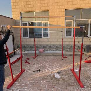 室内比赛高低杠女子双杠成人体操竞技运动训练单杠出口高低杠厂家