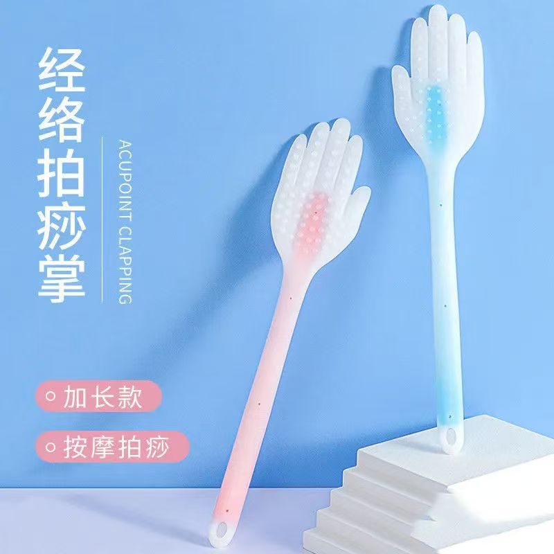 AZW硅胶拍痧捶背按摩器家用