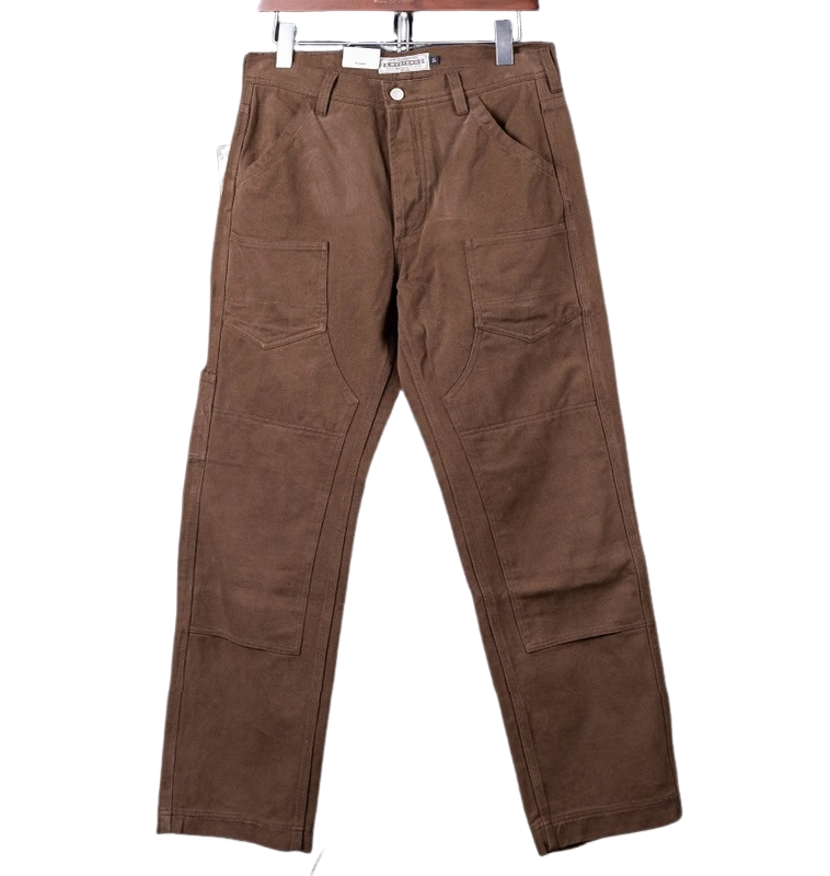 伐木工装裤.纯棉经典美式咔叽穿搭纯色户外复古直筒休闲男裤